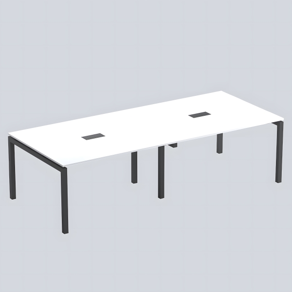 Table de réunion GALAXYDEEP 280 cm Blanche