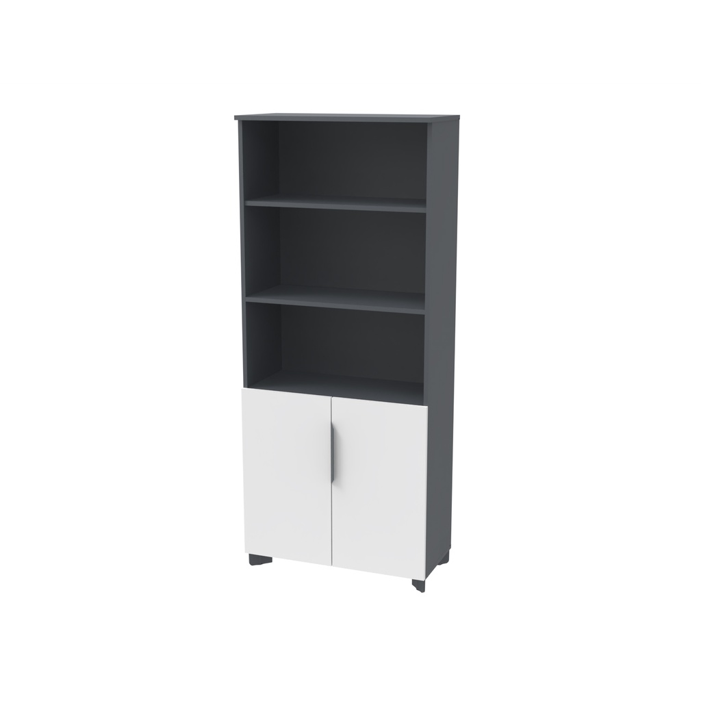 Armoire de rangement mi-haute  Anthracite