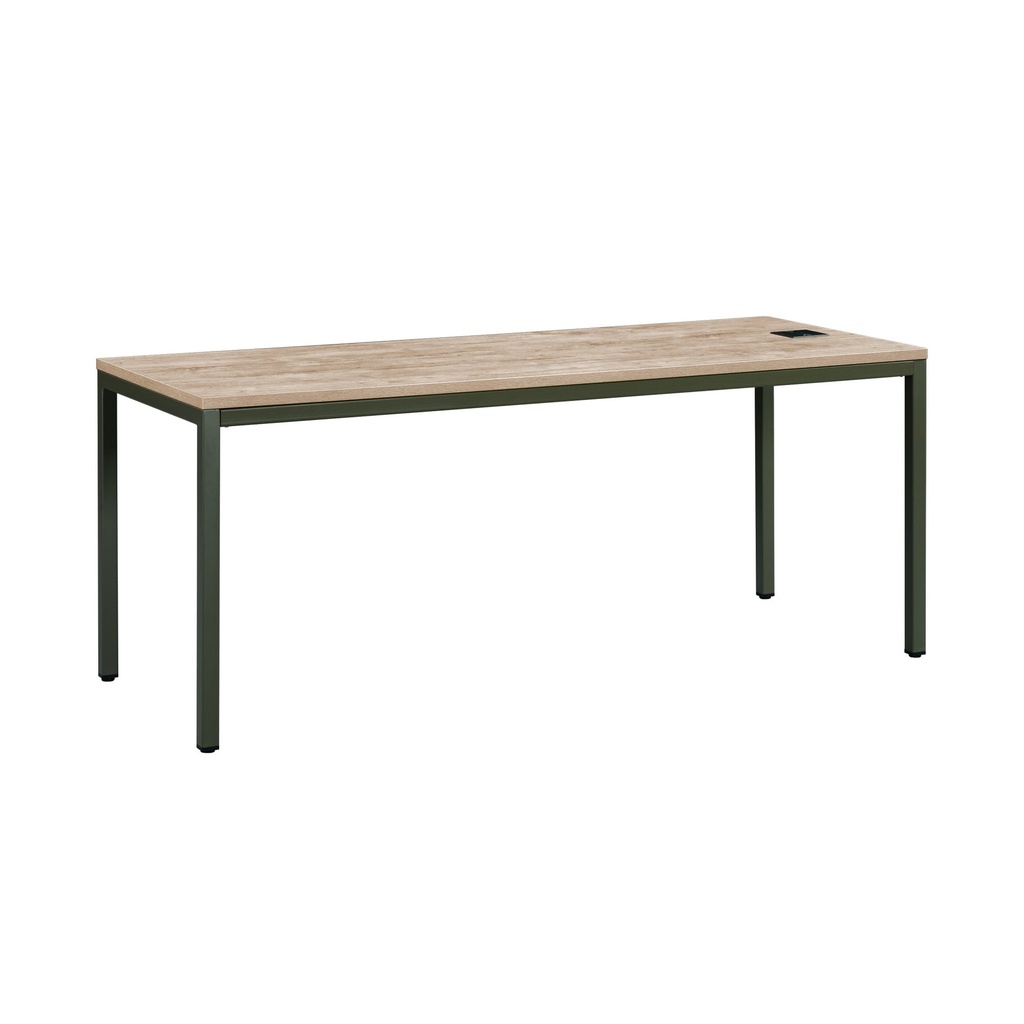 BUREAU STANDARD AVEC PIETEMENT EN METAL L1400 x W600 x H750MM GRIS AMBERG